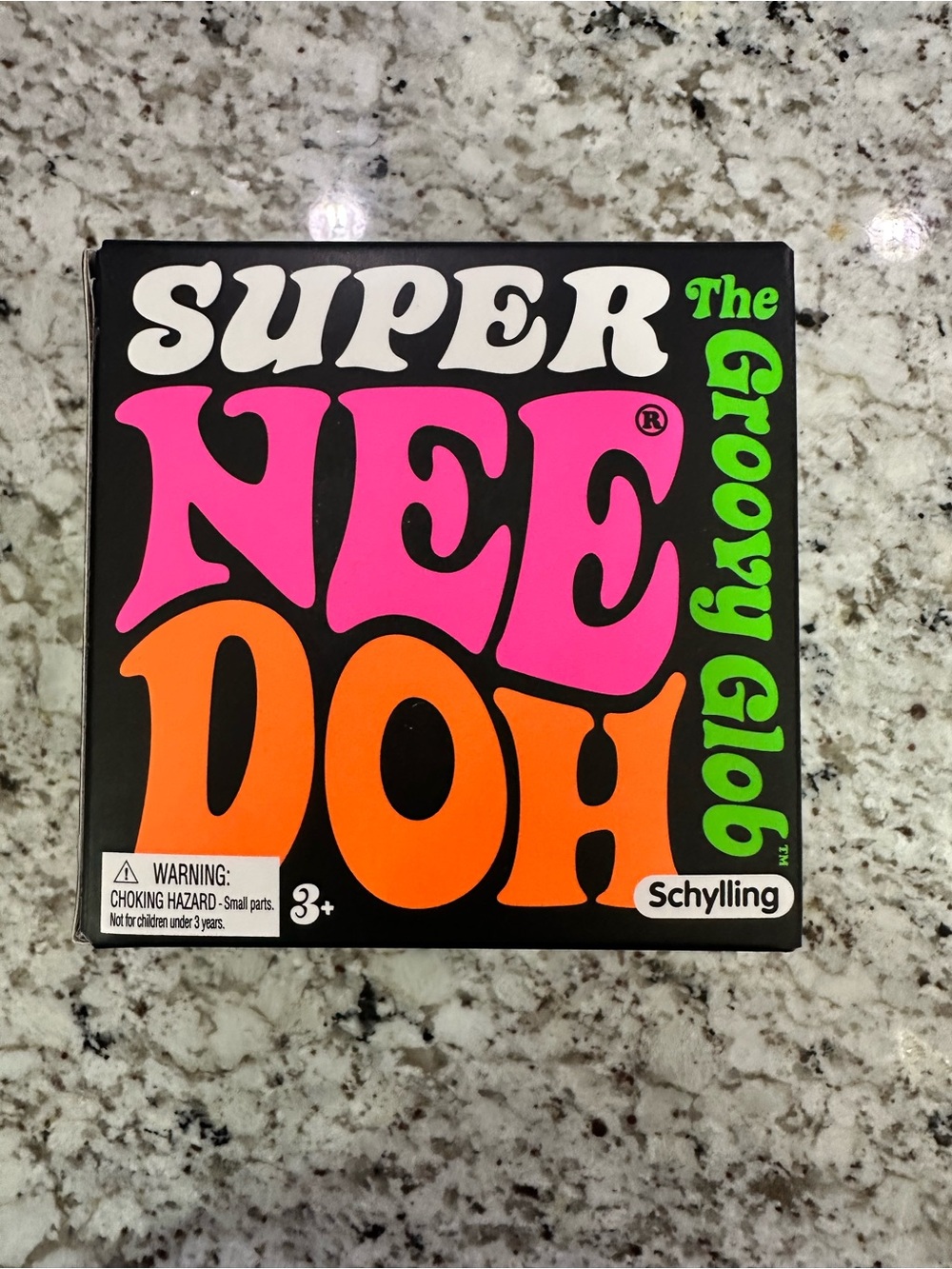 Schylling Neon Green Super Needoh Groovy Glob.
